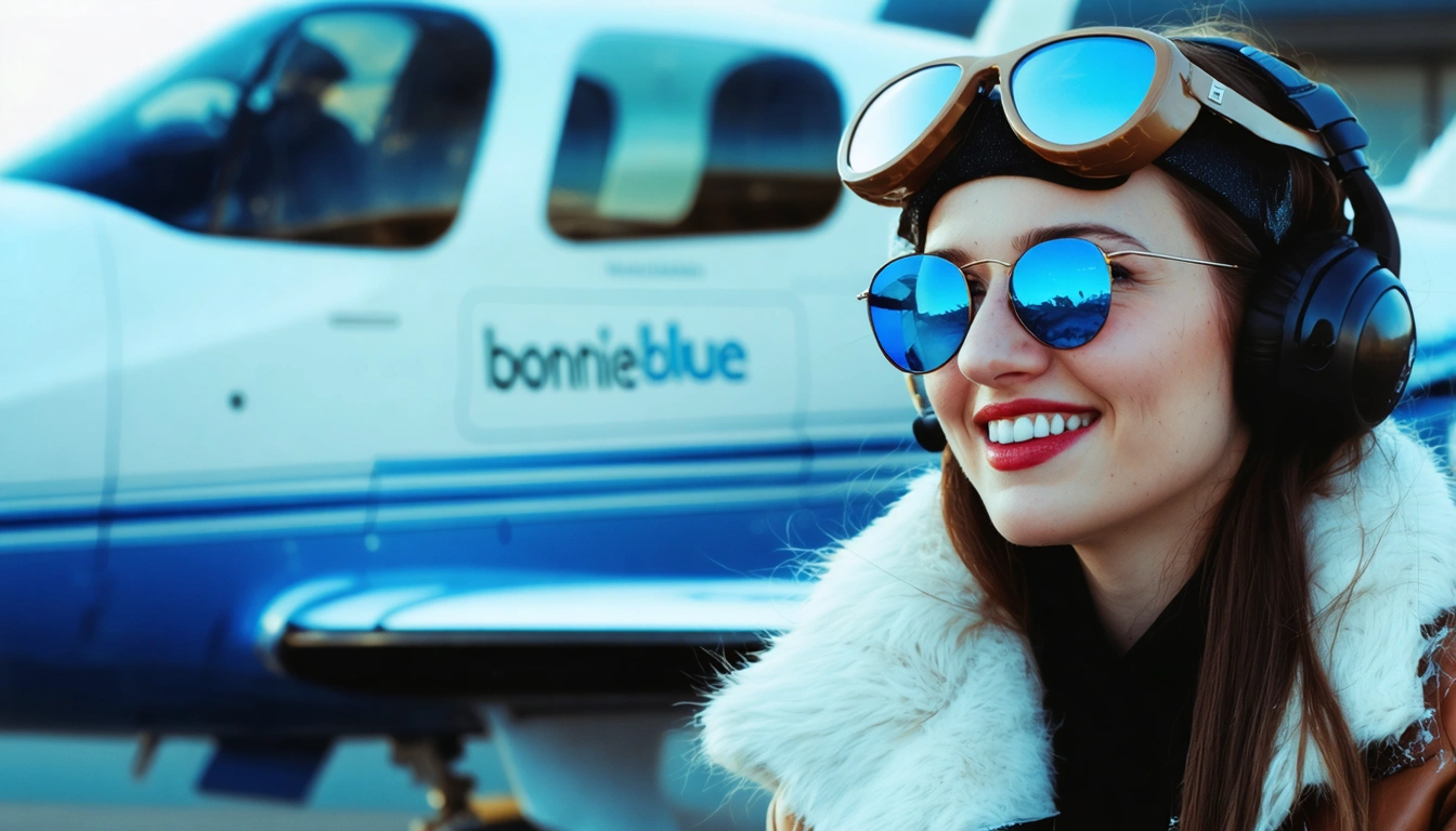 bonnie blue Aviator